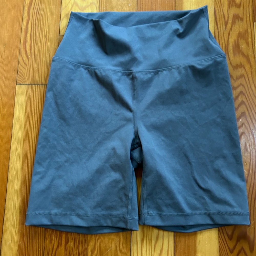 Women's Gray Biker Shorts